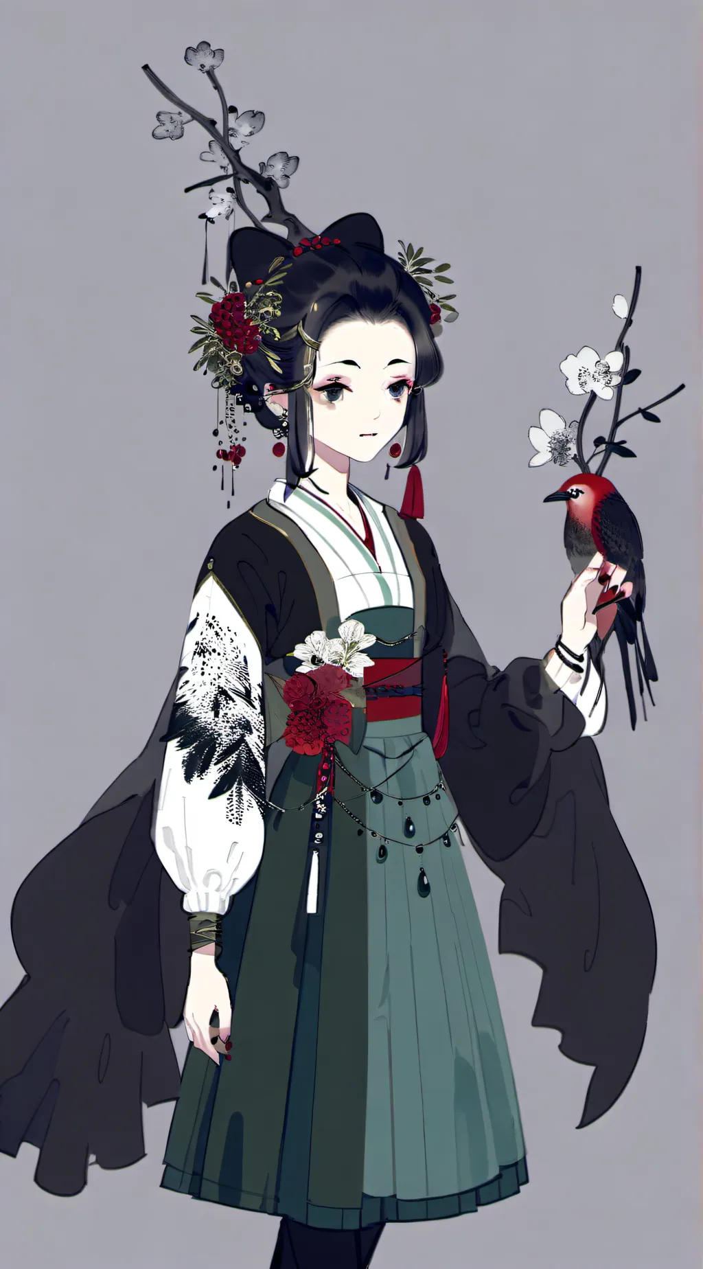 ai character: Kaiju No 8 background