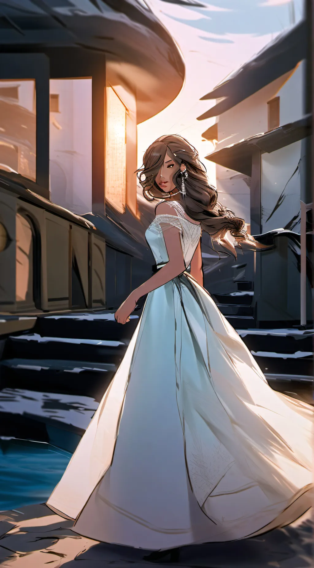 ai character: Zoey background