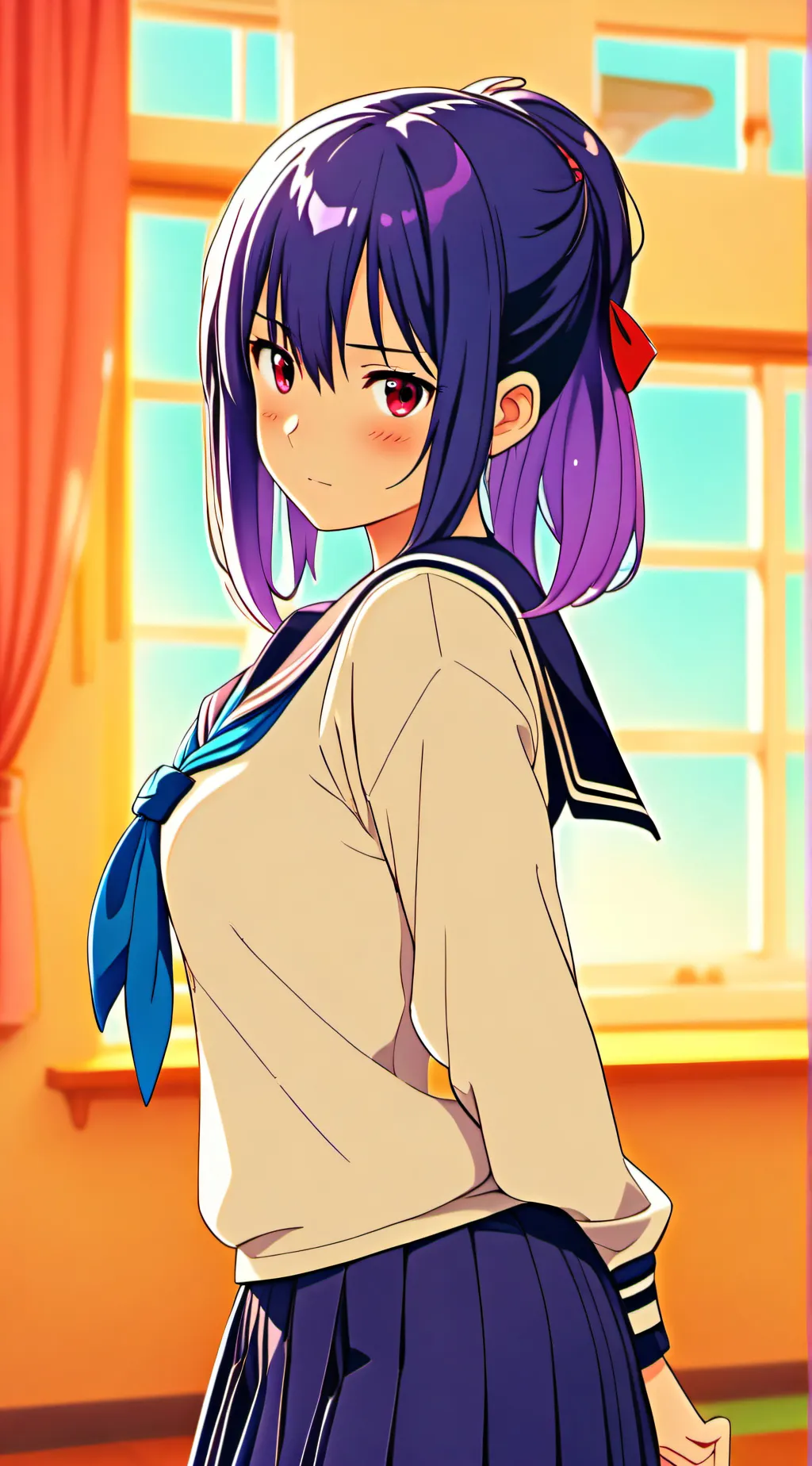 ai character: Hiiragi background