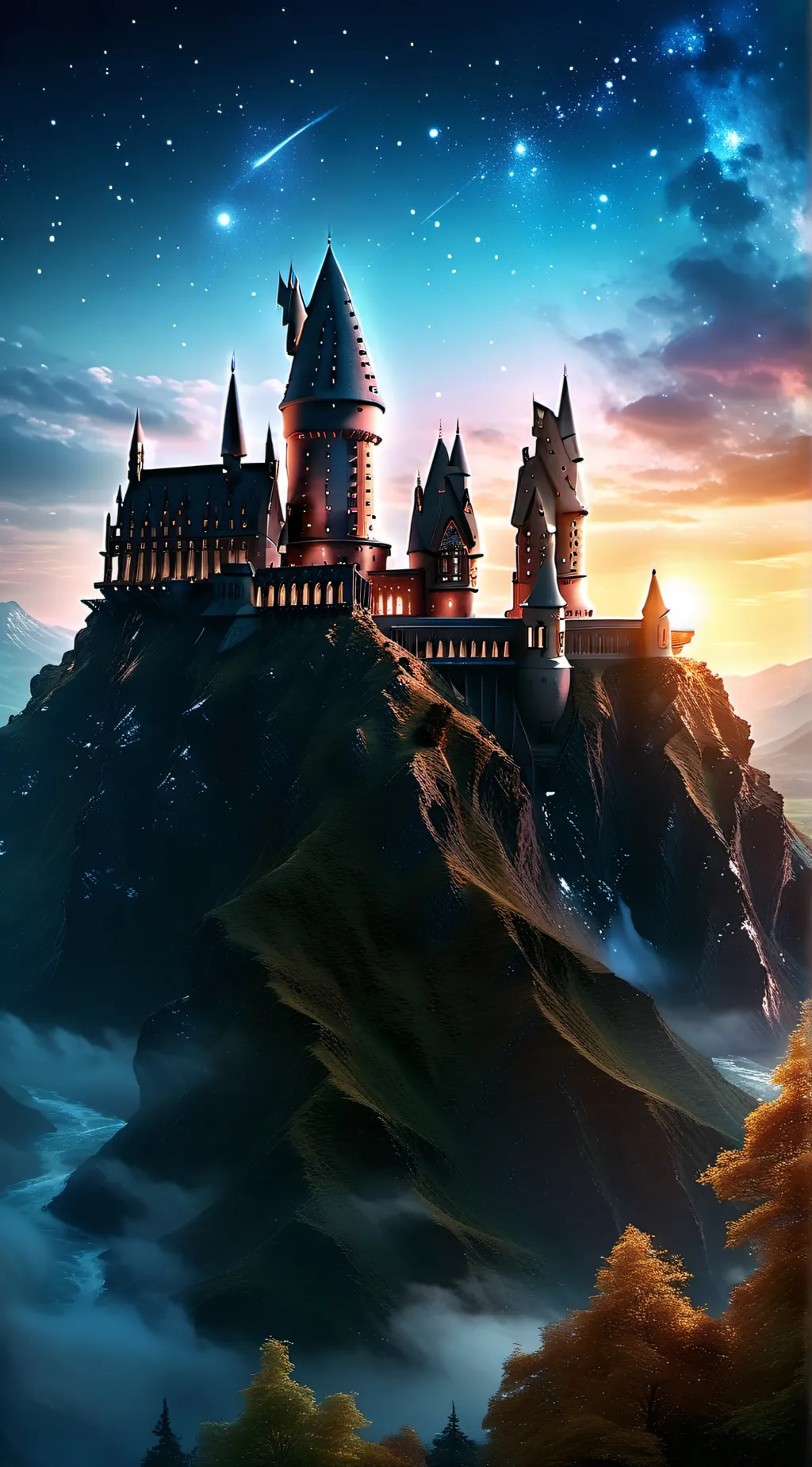 ai character: Hogwarts #13 background