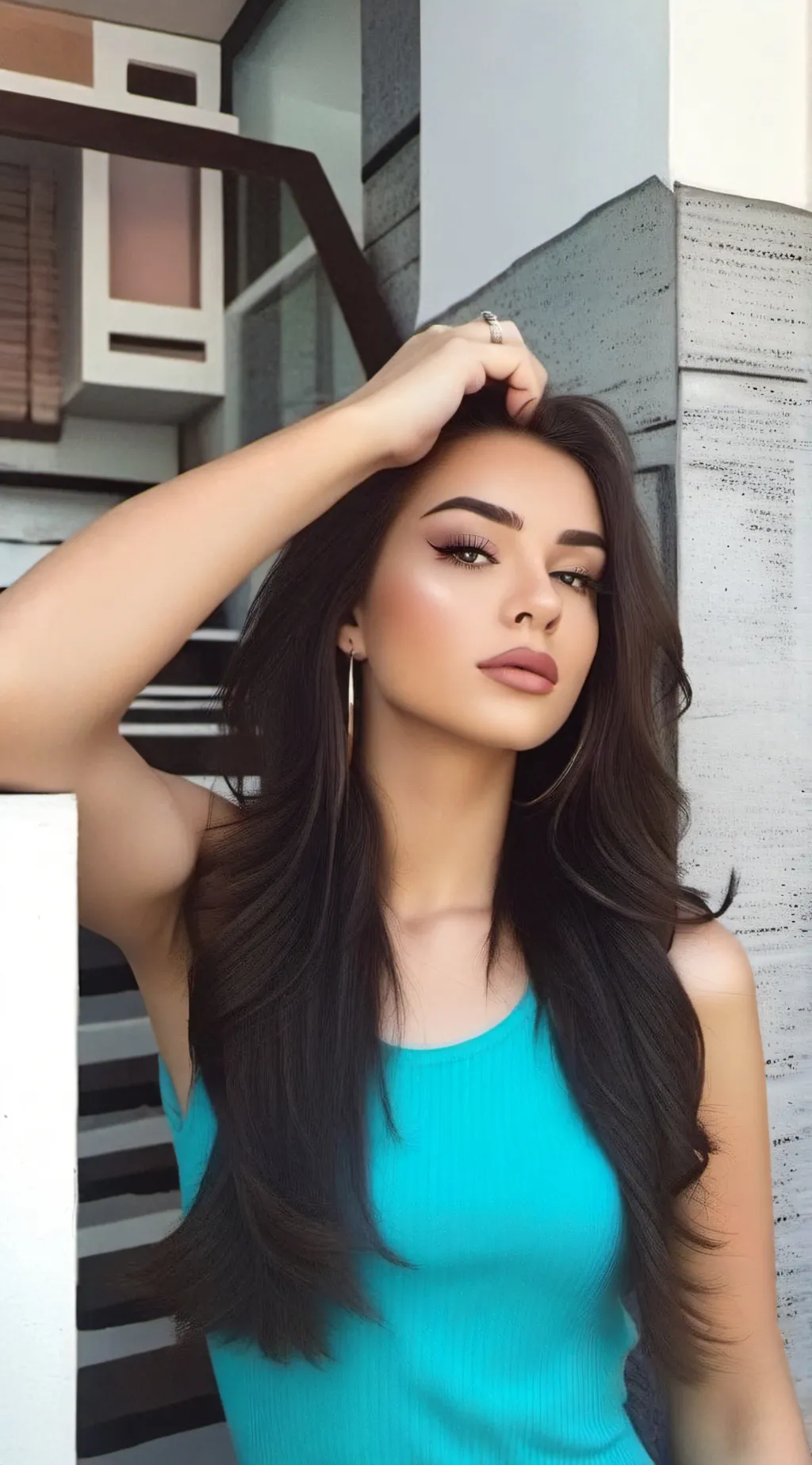 ai character: Sophia  background