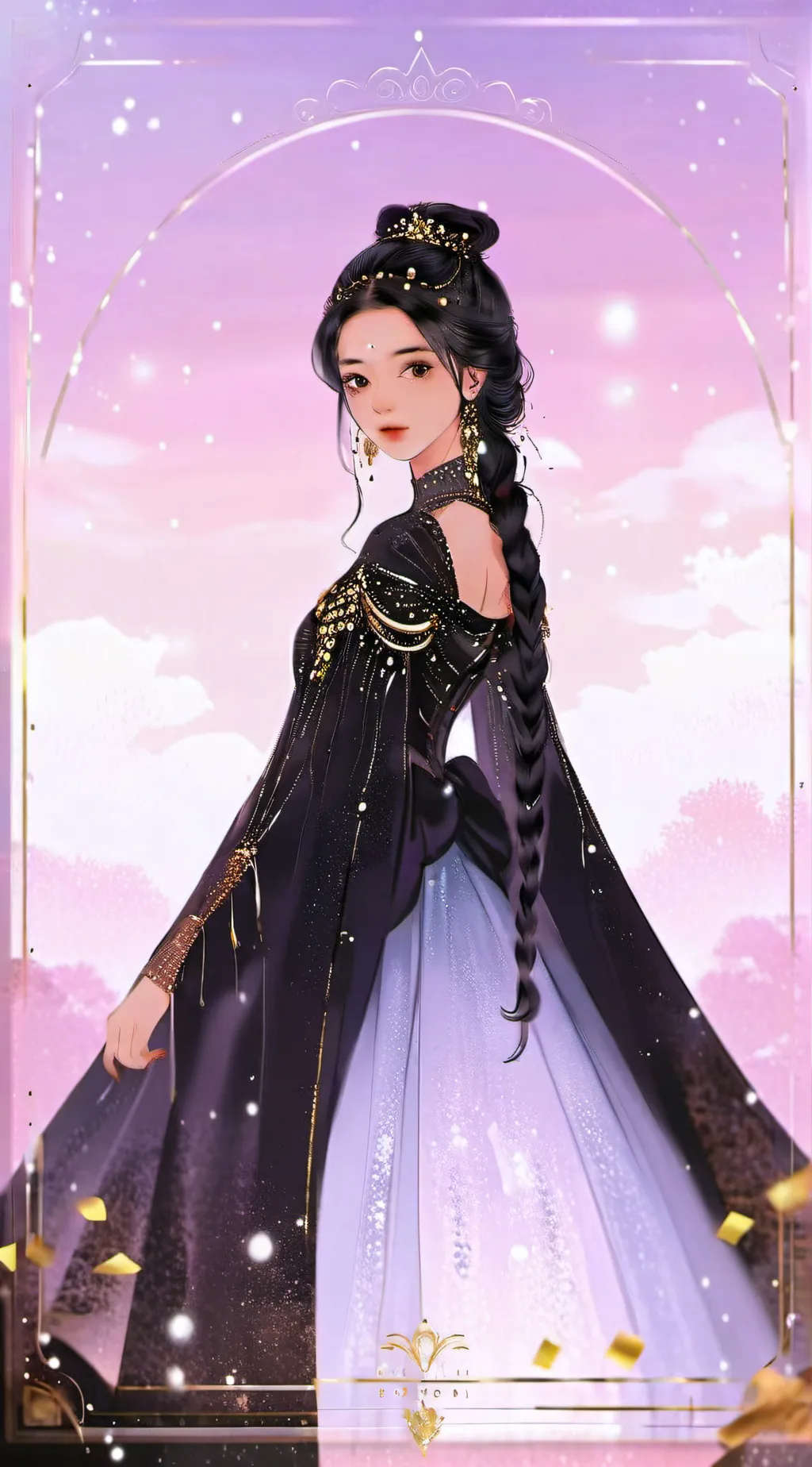 ai character: Wednesday background