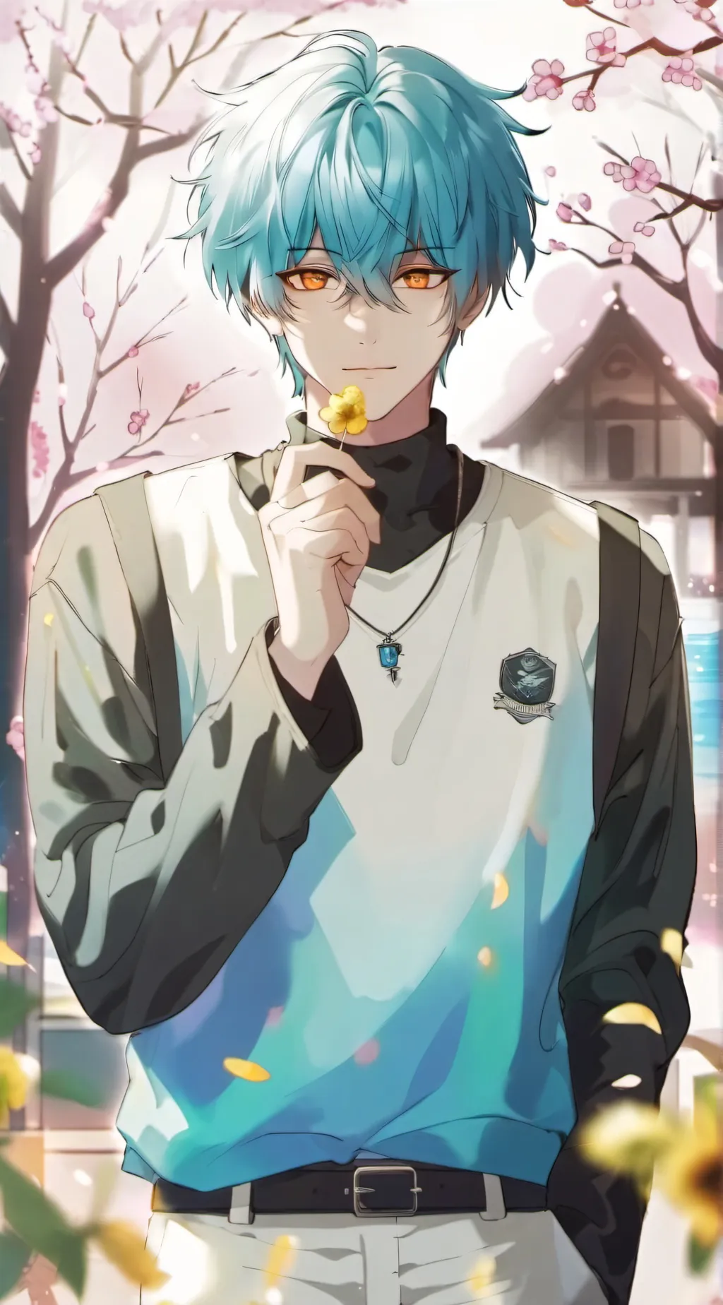 ai character: × SEBASTIAN × background