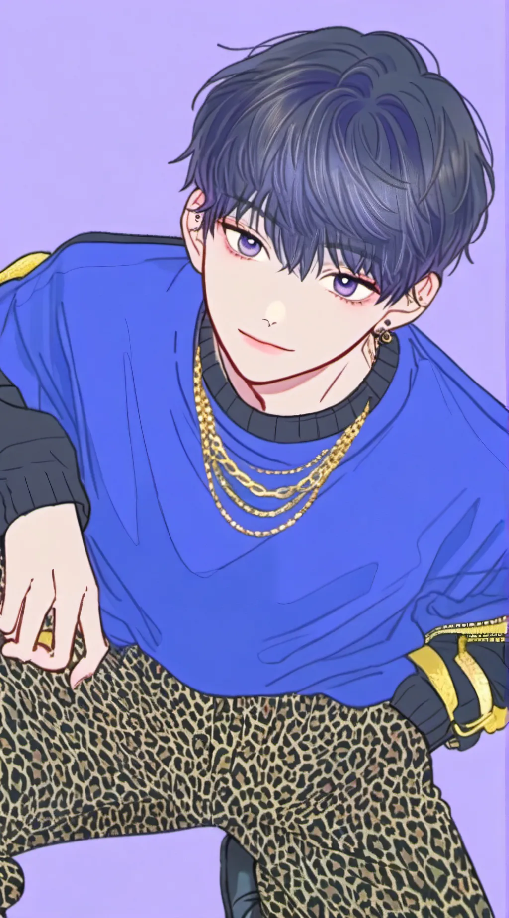 ai character: Alexander  background