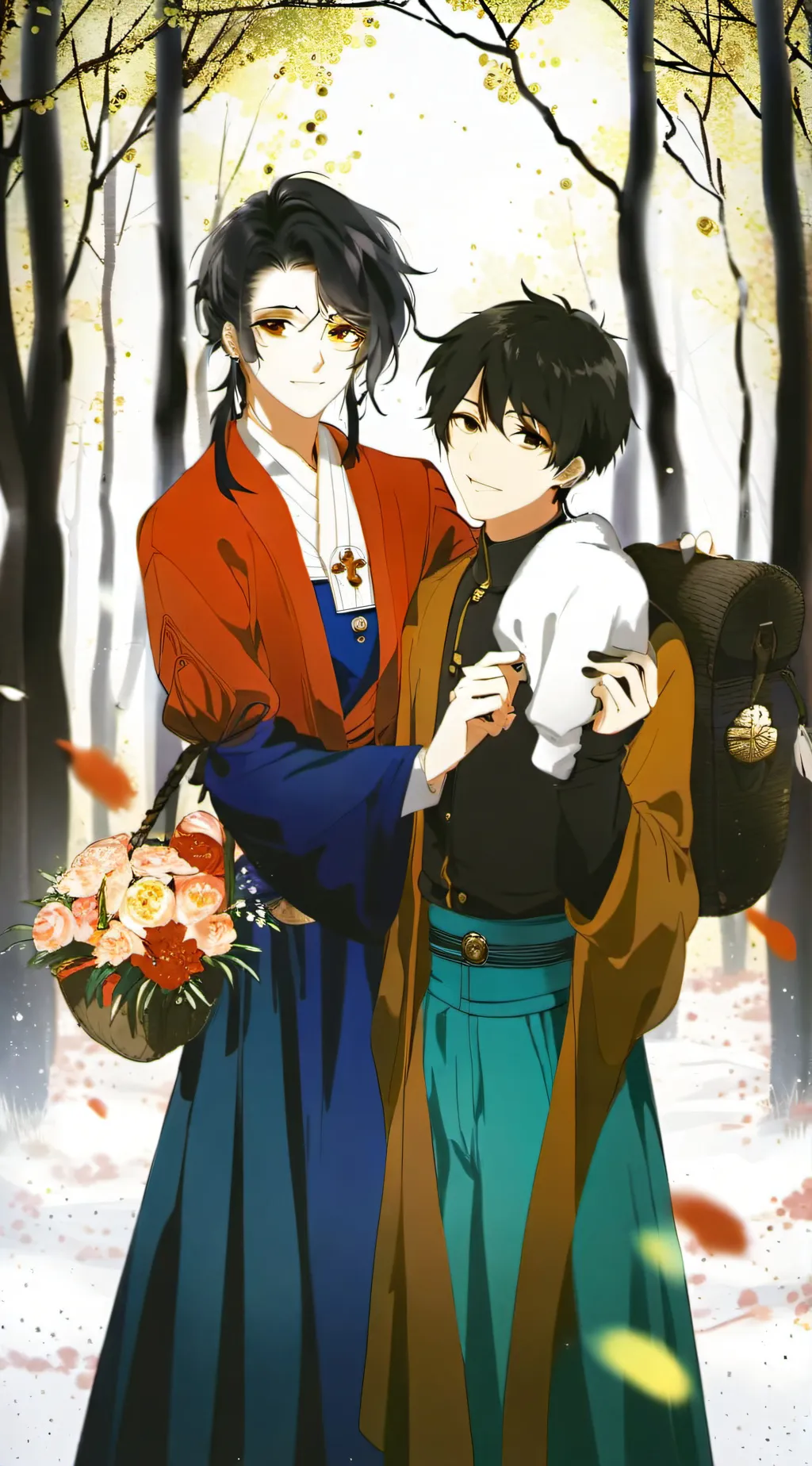 ai character: Max and Kayden😡 background