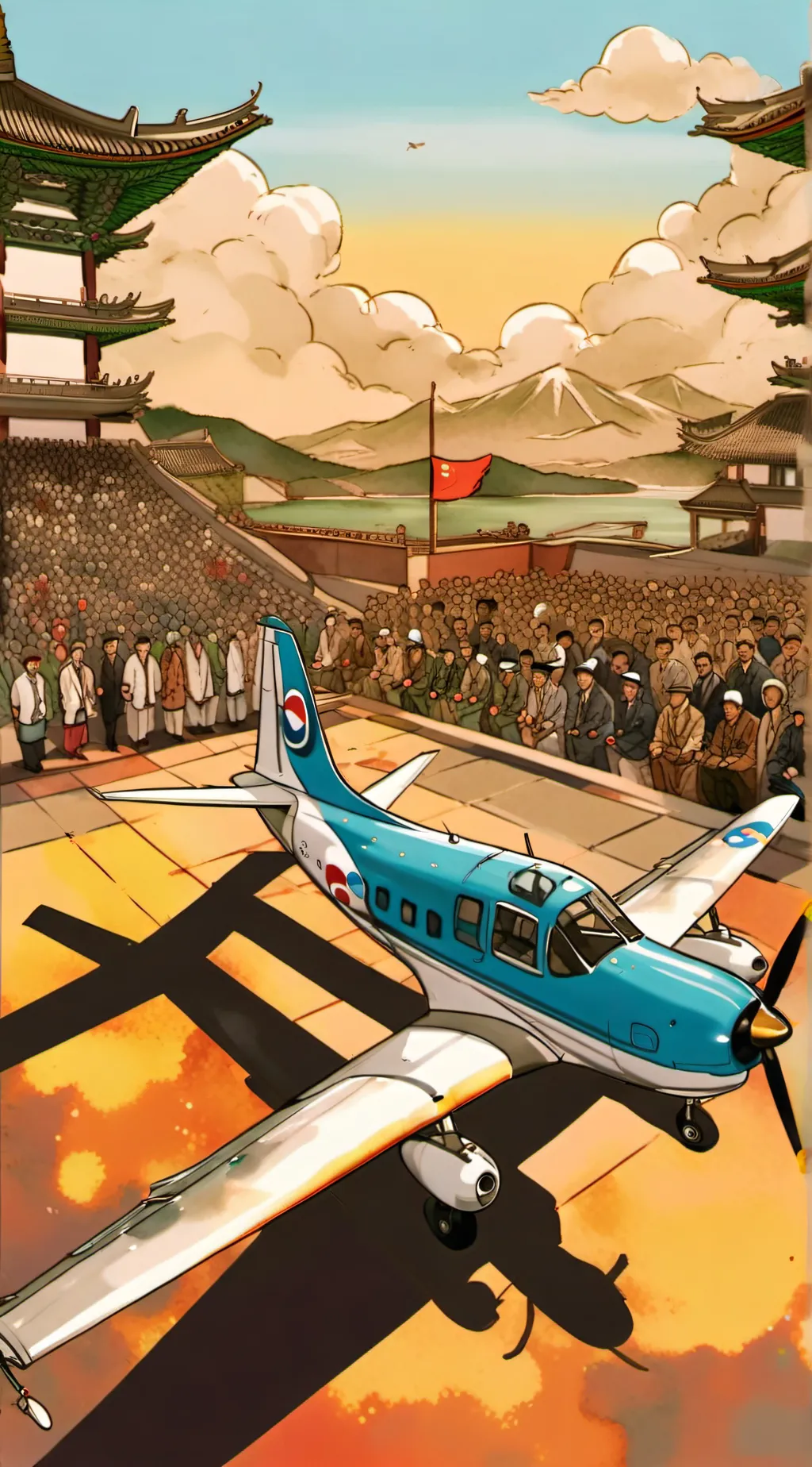 Talkie AI - Chat with mha airplane trip