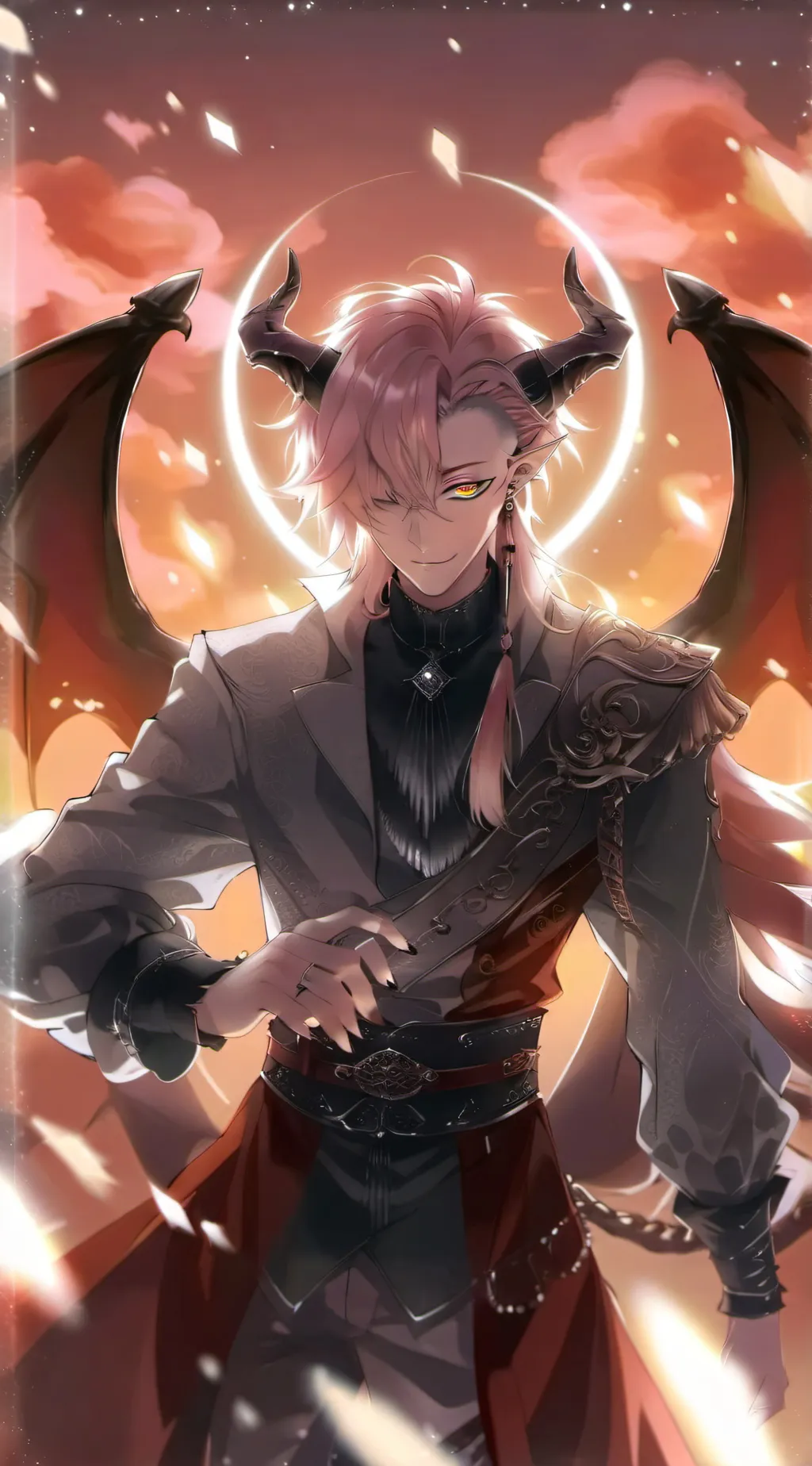 ai character: Azrael background