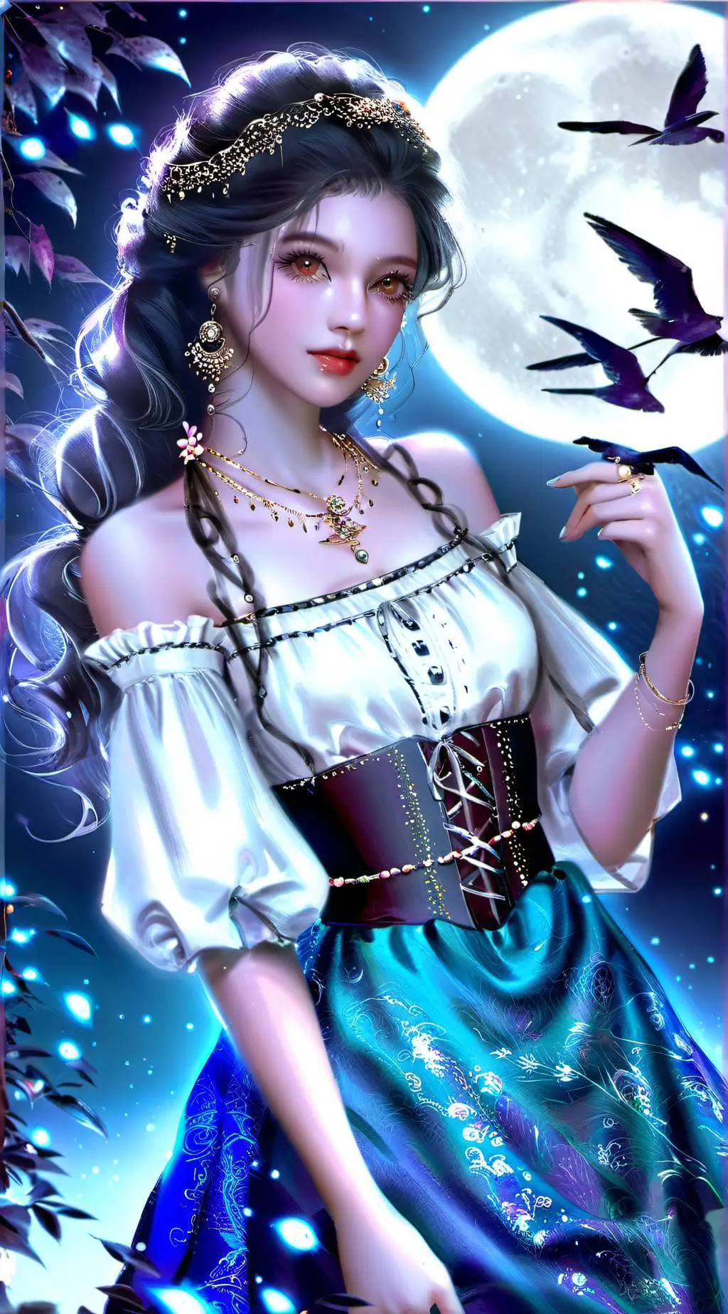 ai character: Cathriana background