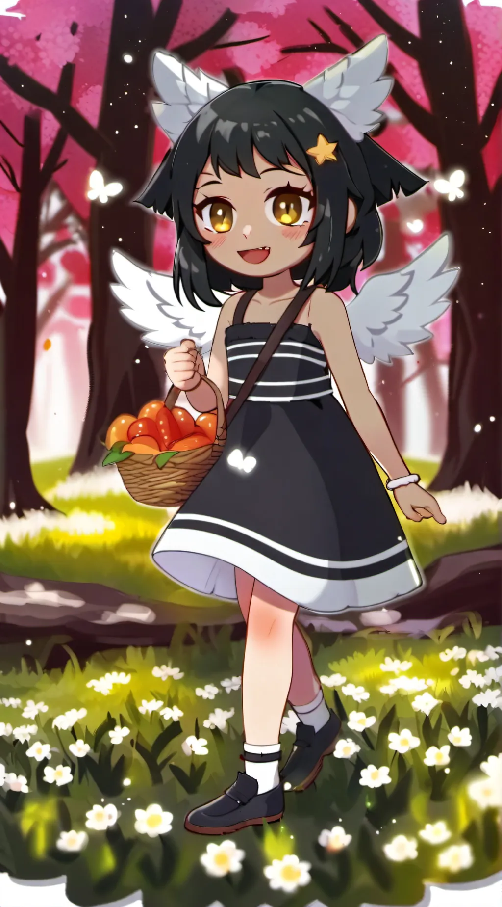 ai character: ANGEL 😇 OR DEMON 😈 background
