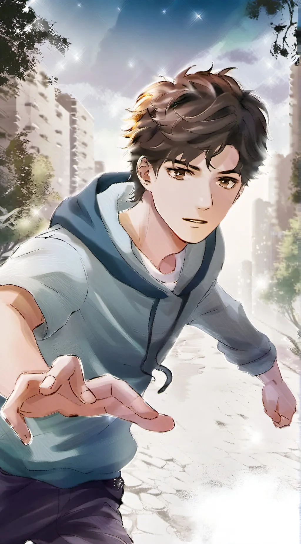 ai character: Your Victim,Max background