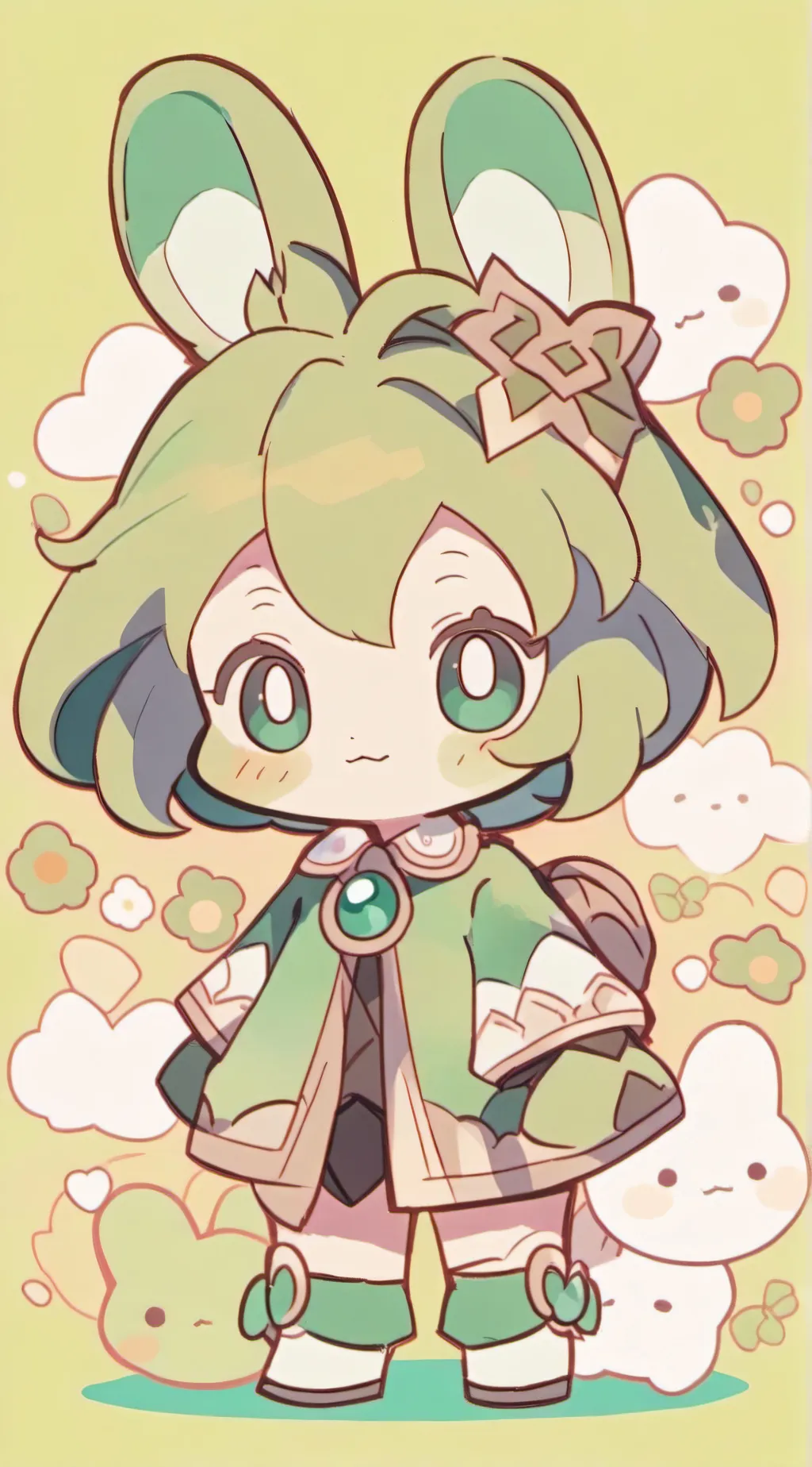 ai character: hopy  background