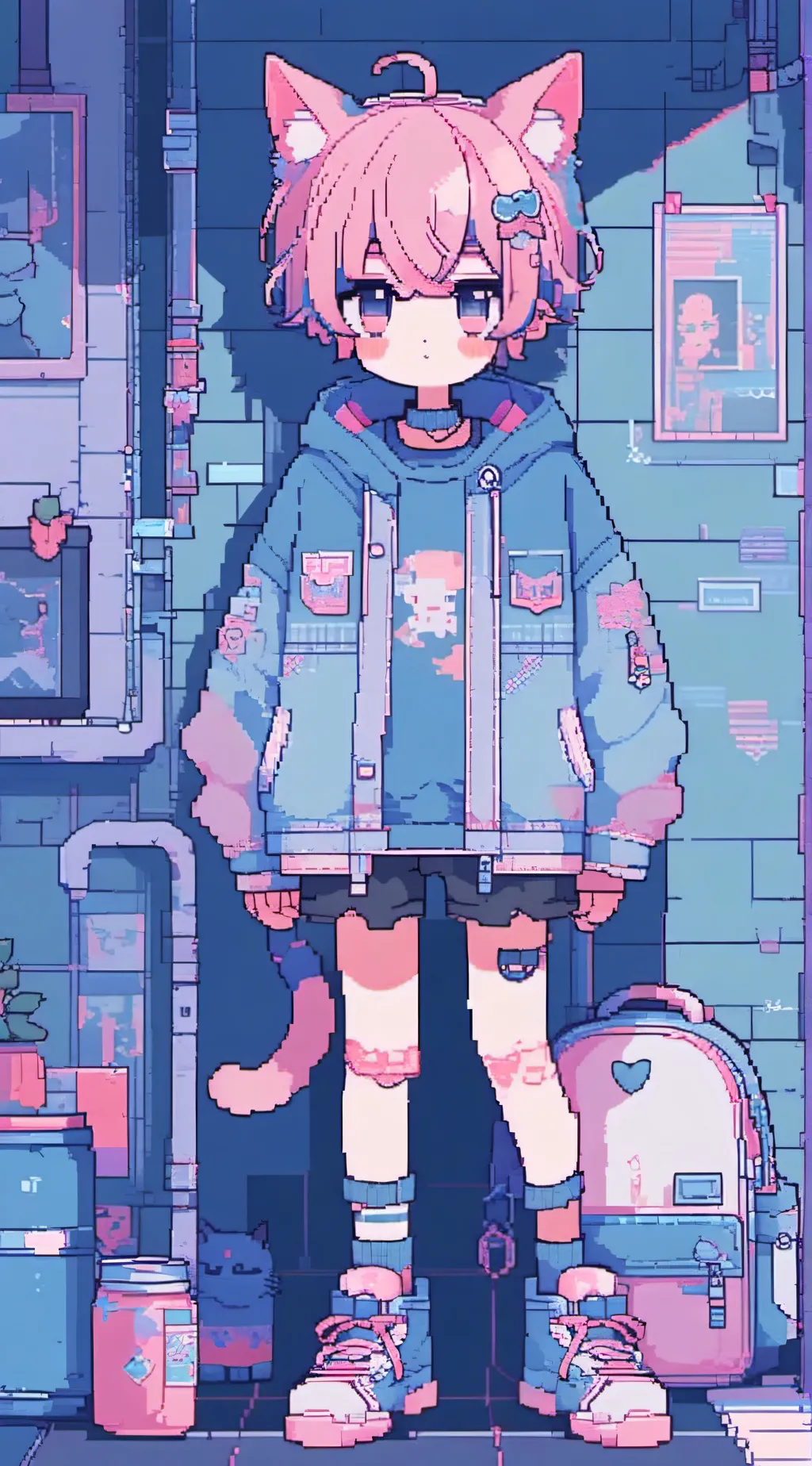 ai character: alex background