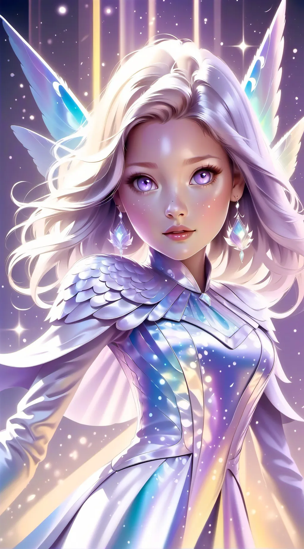 ai character: maleea  background