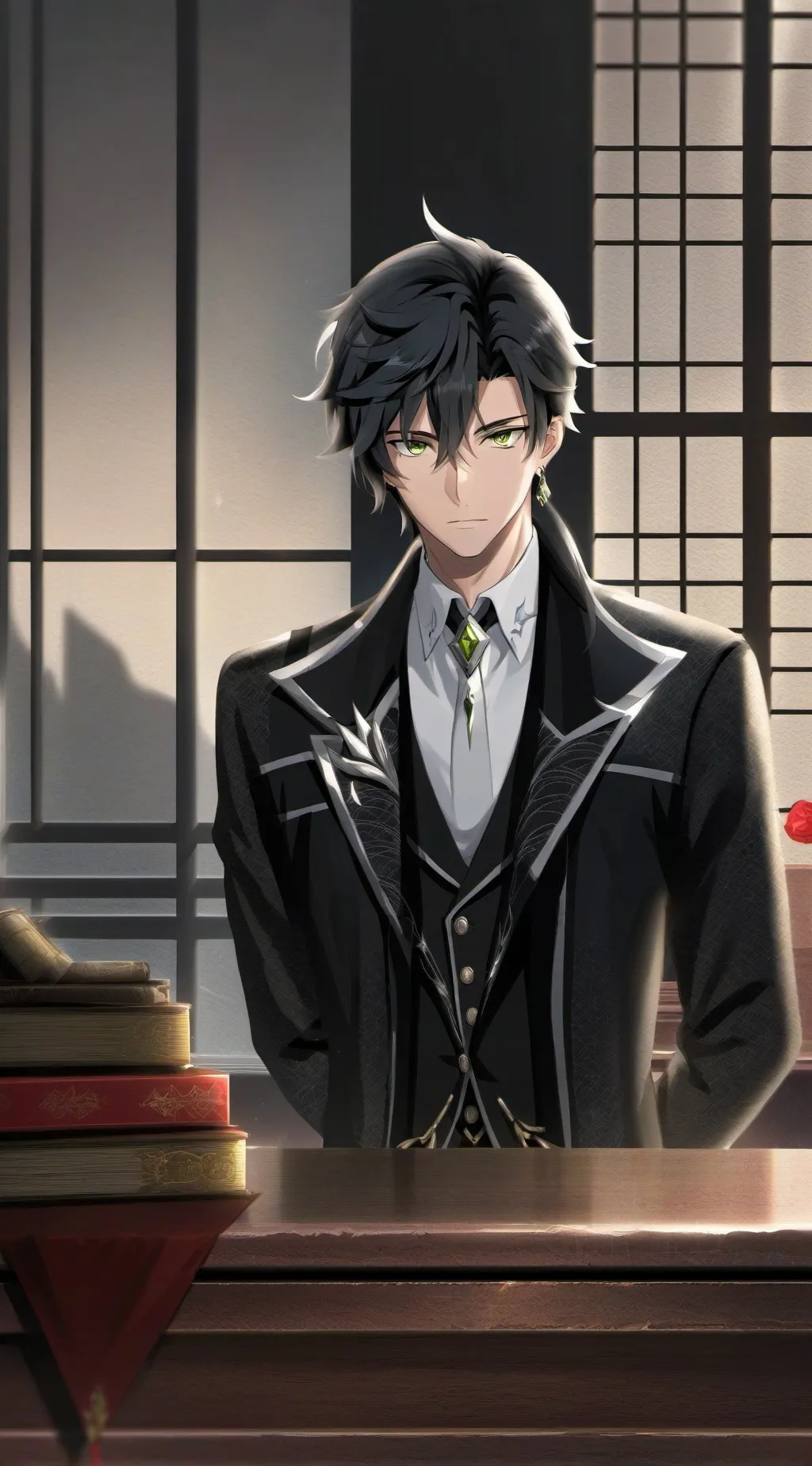 ai character: lucas background