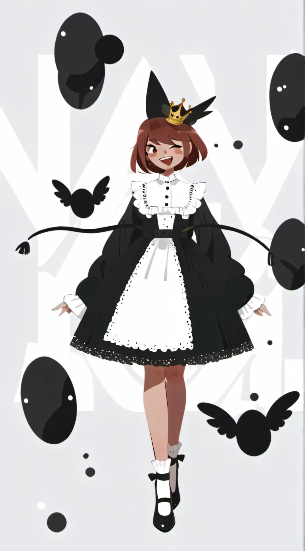 ai character: ∆lice Fpe background