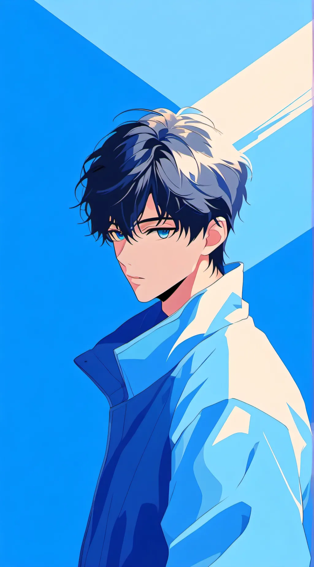 ai character: Lucas  background