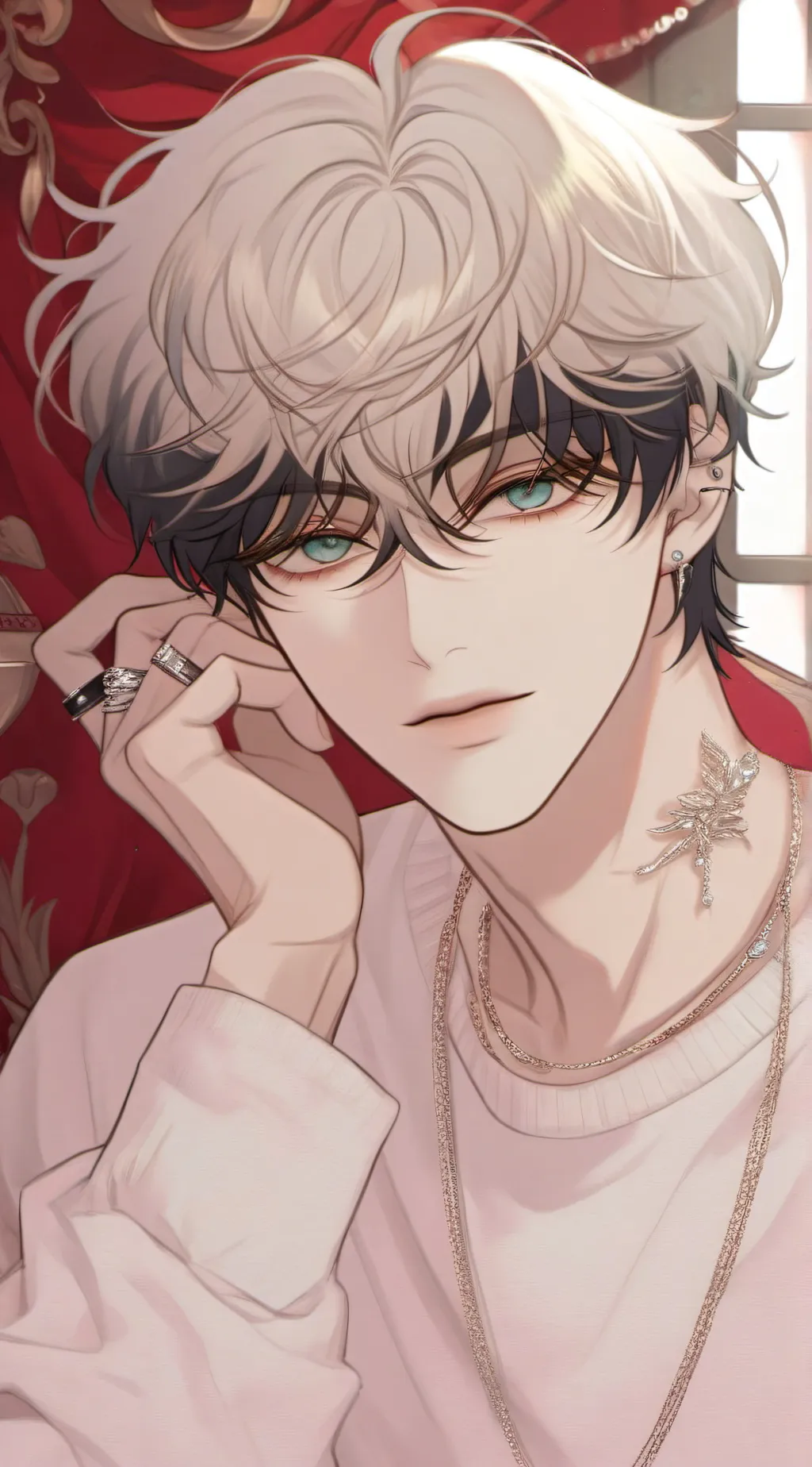 ai character: Min-jun • ♱ background