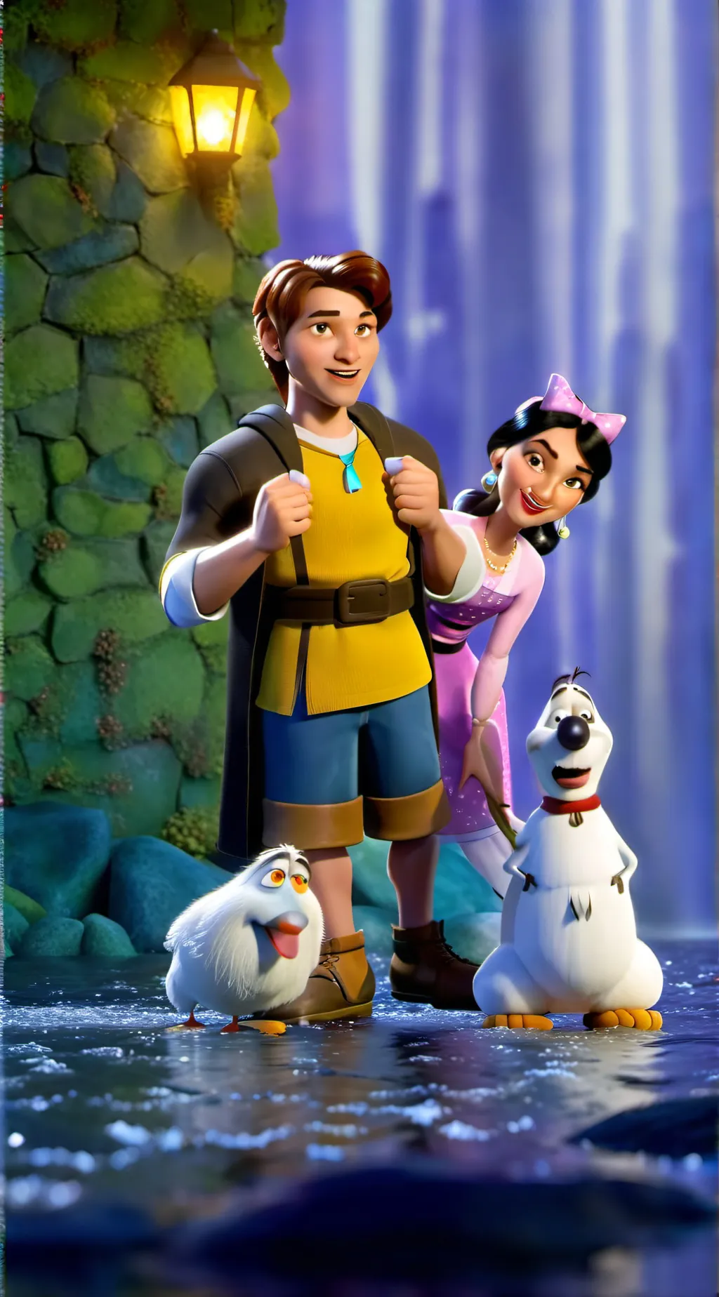 ai character: brainrot background