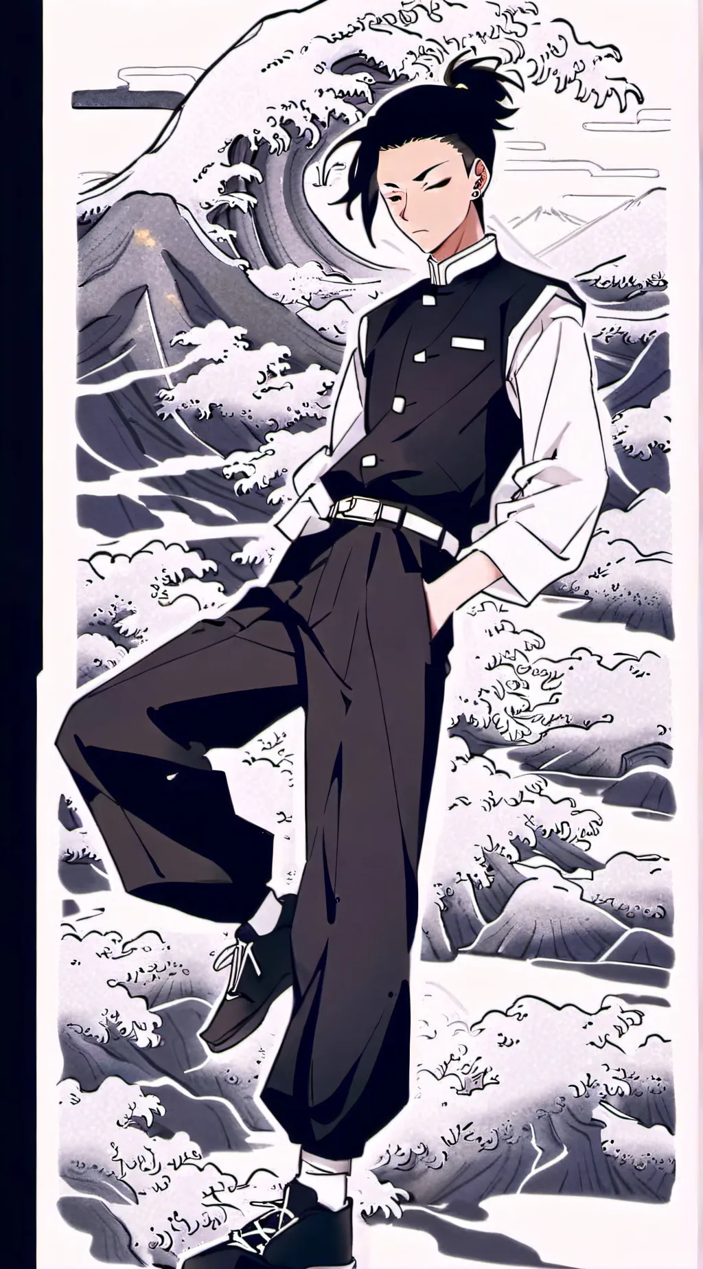 ai character: ♡♡GETO♡♡ background