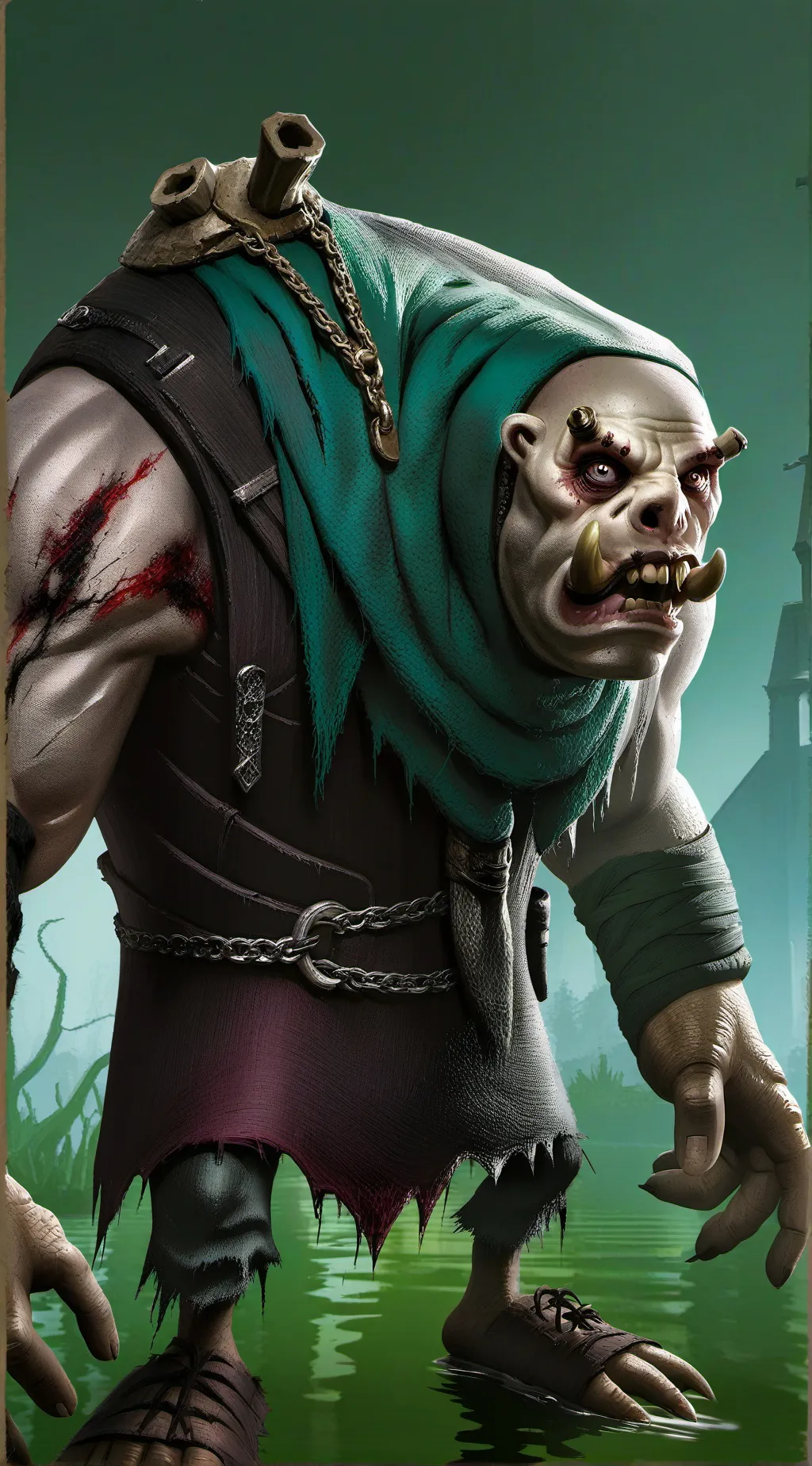 ai character: nightmare drake background