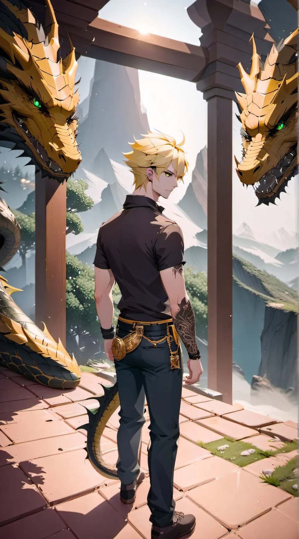 ai character: • Mason • background