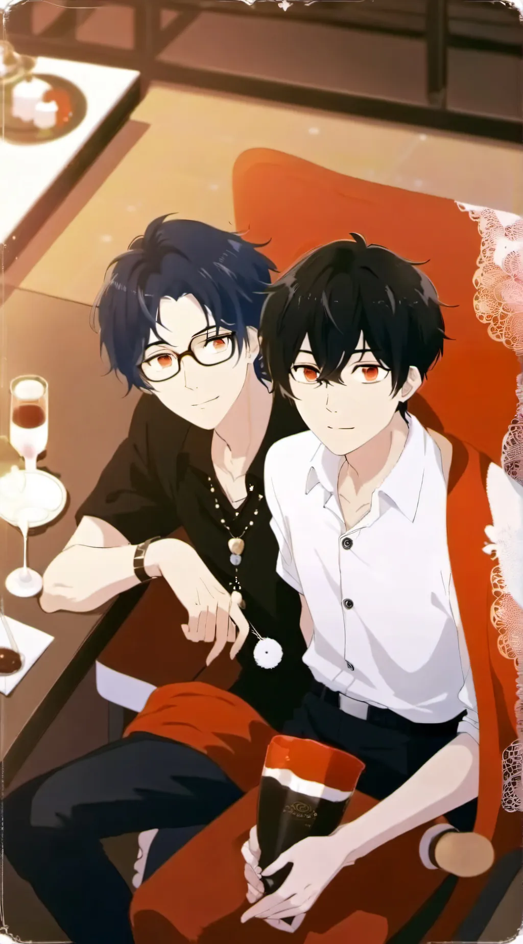 ai character: alex and liam background