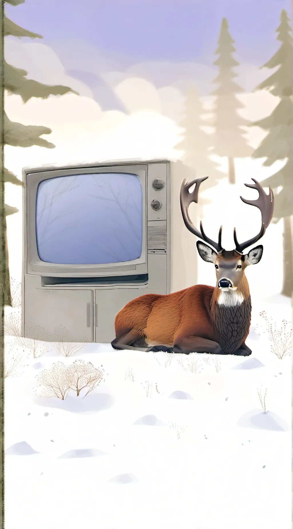 ai character: RadioStatic background