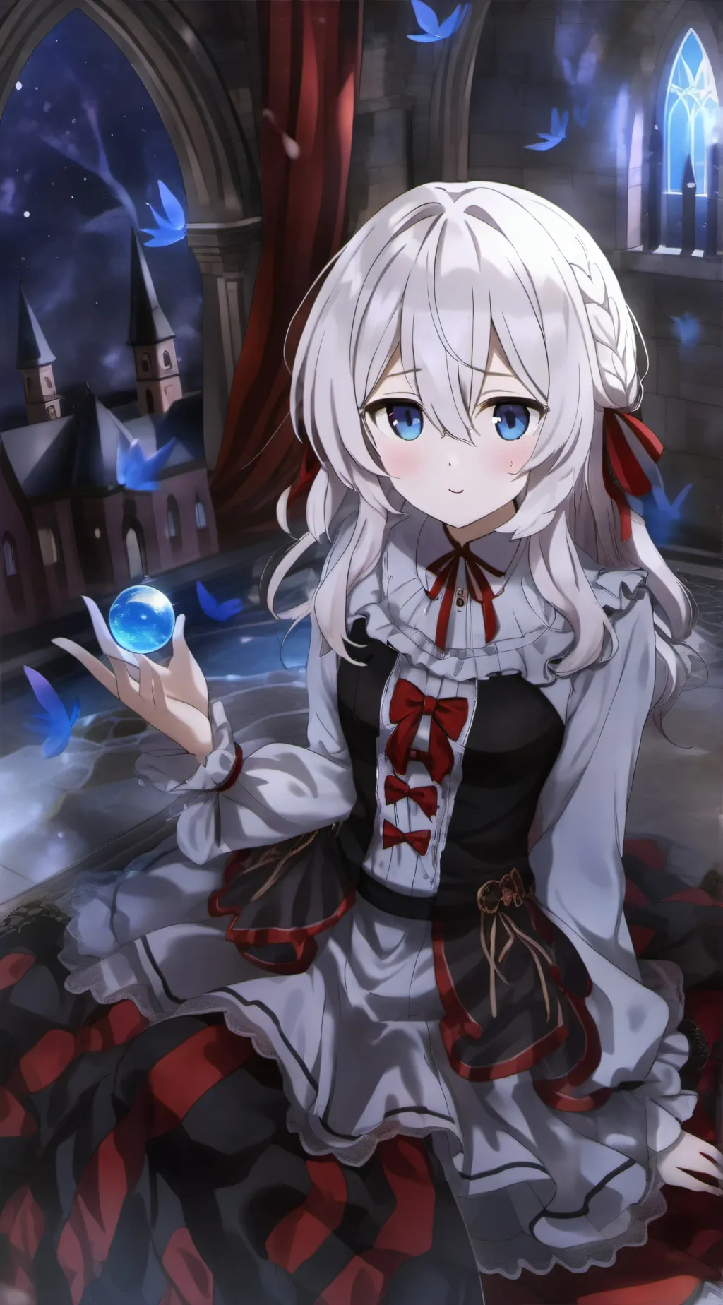 ai character: Ayumi background