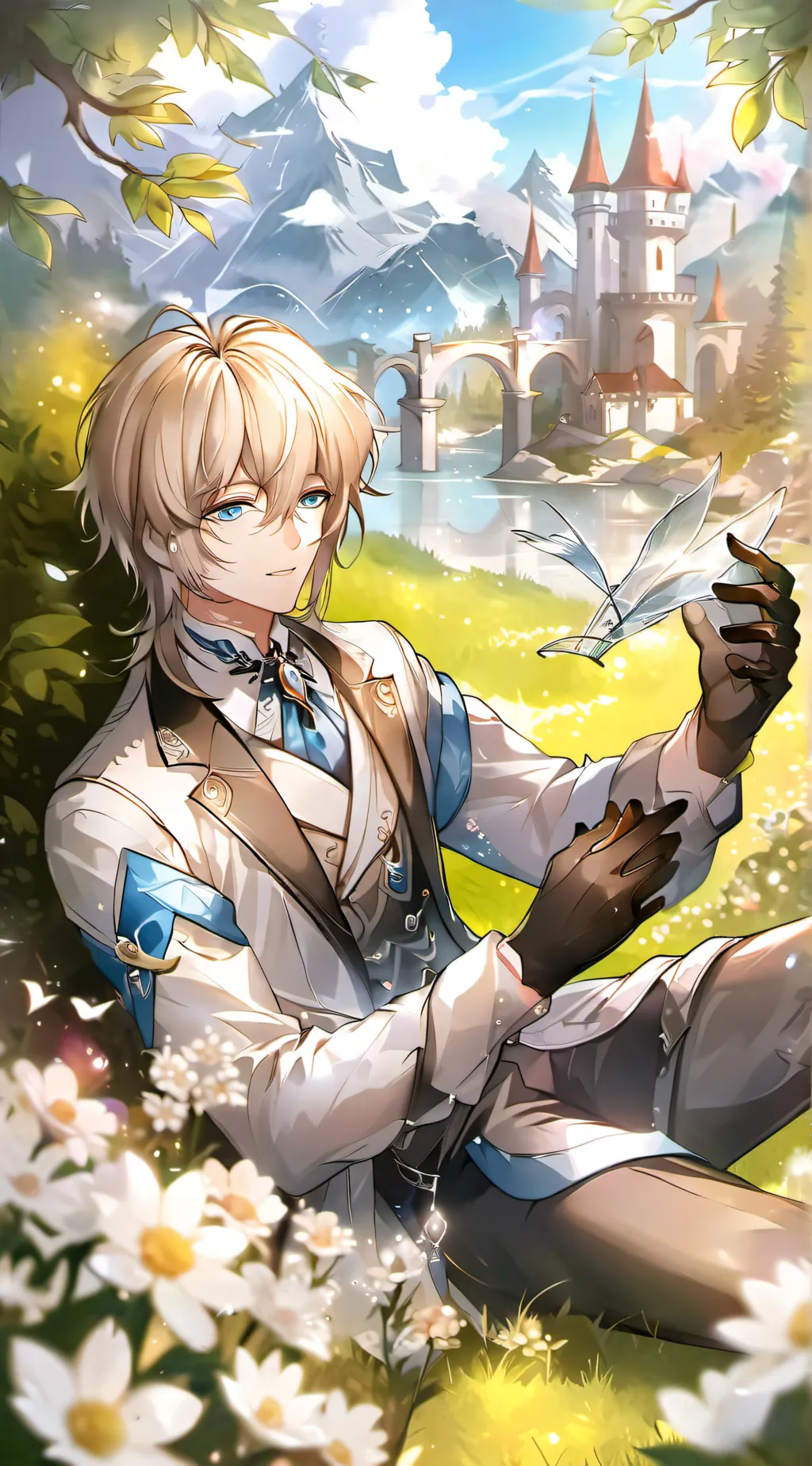 ai character: Maxwell background