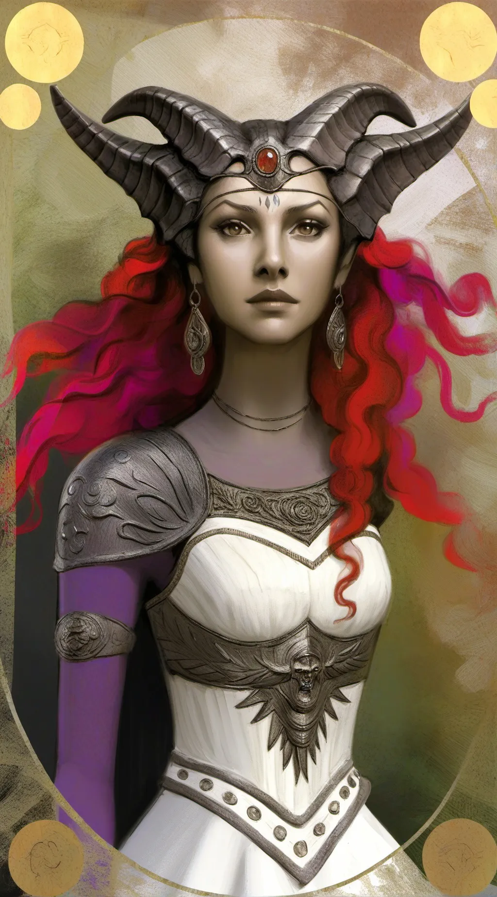 ai character: Sigma sticking out background