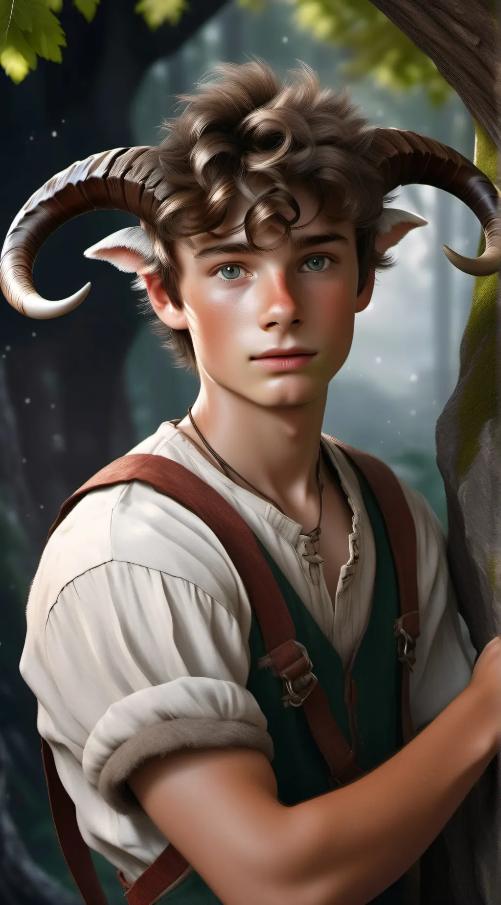 ai character: leo background