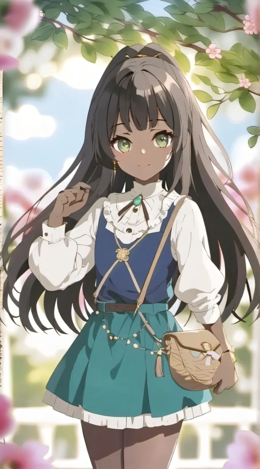 ai character: Aaliyah  background