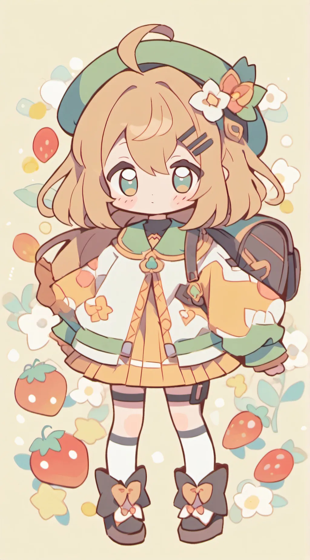 ai character: Milly  background