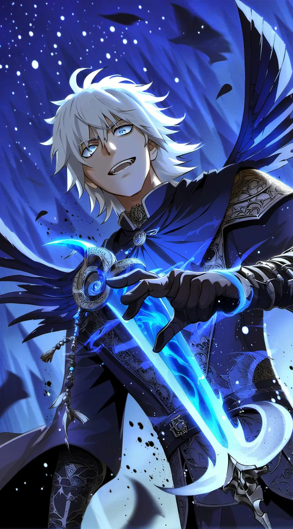 ai character: gojo background