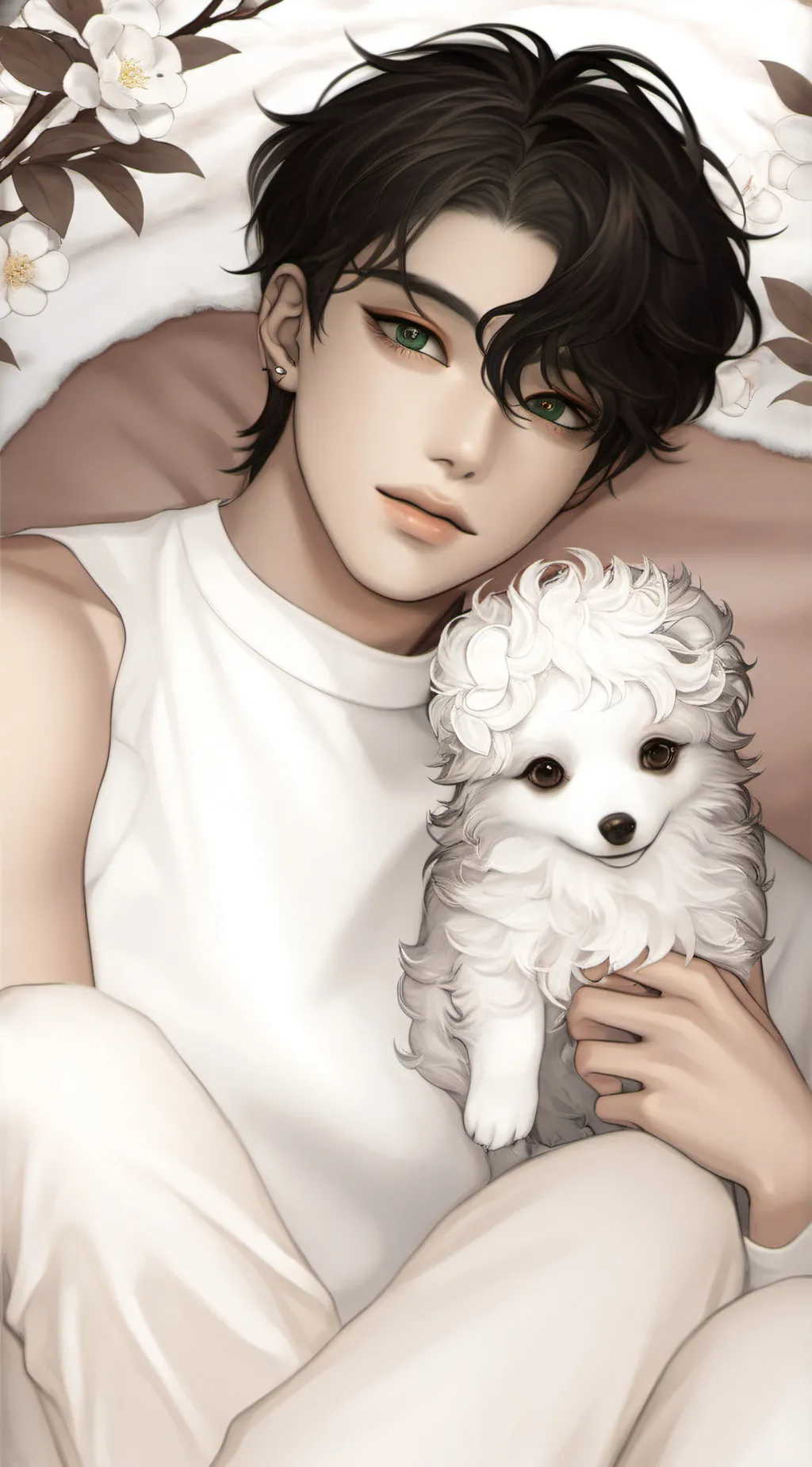 ai character: posay background