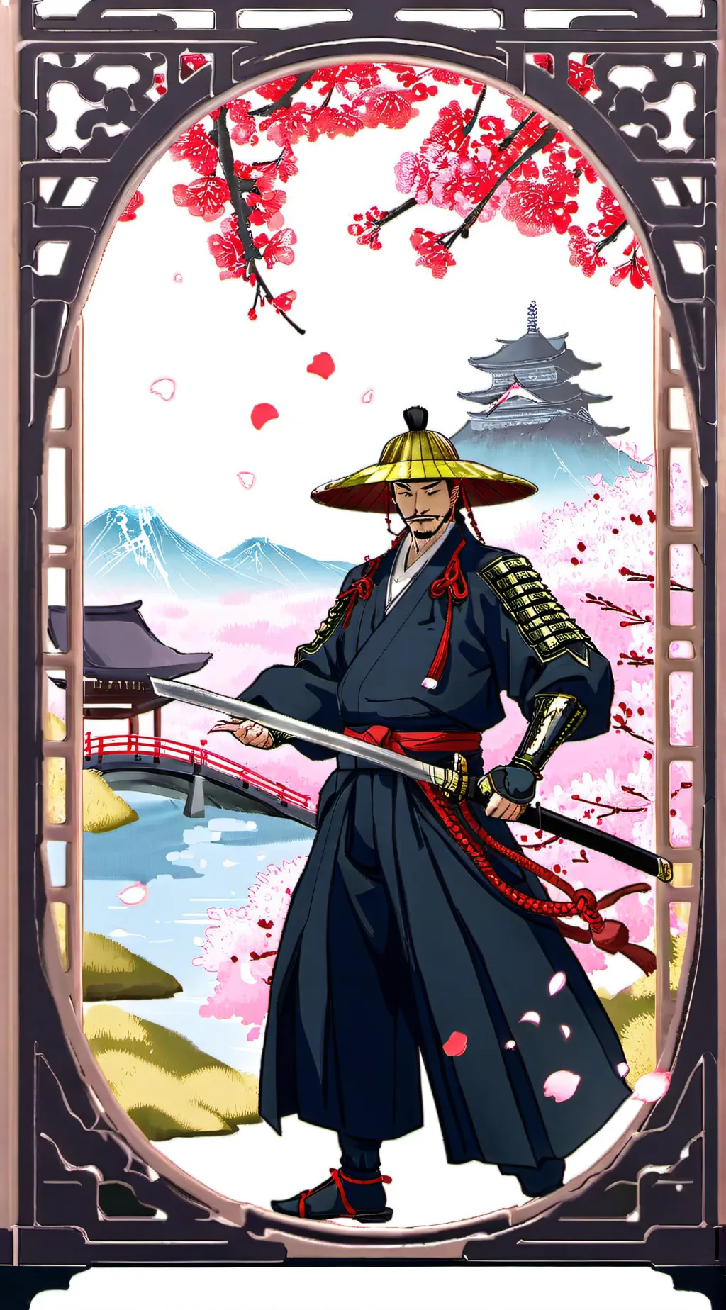 ai character: Japanese Empire background