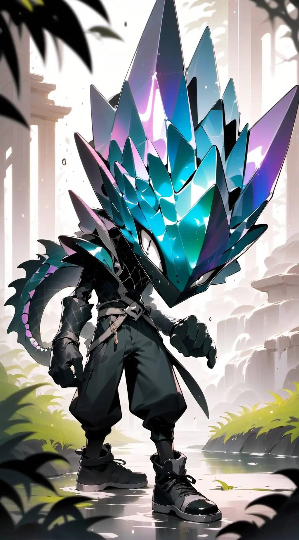 ai character: The boiled one background