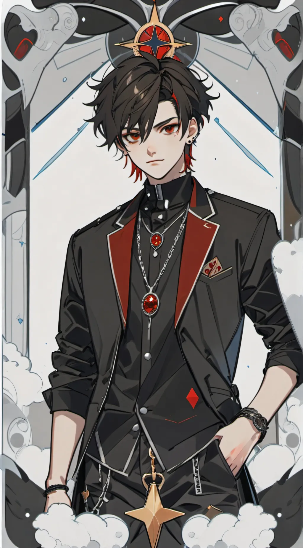 ai character: Oliver background