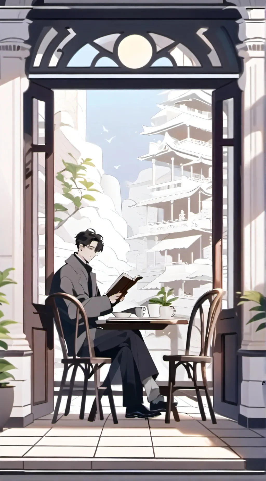 ai character: mha background