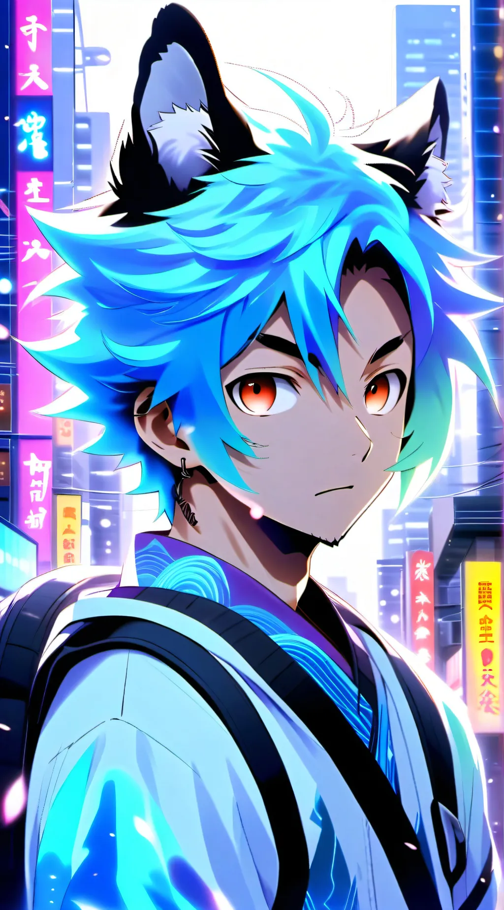 ai character: Jujutsu Kaisen  background