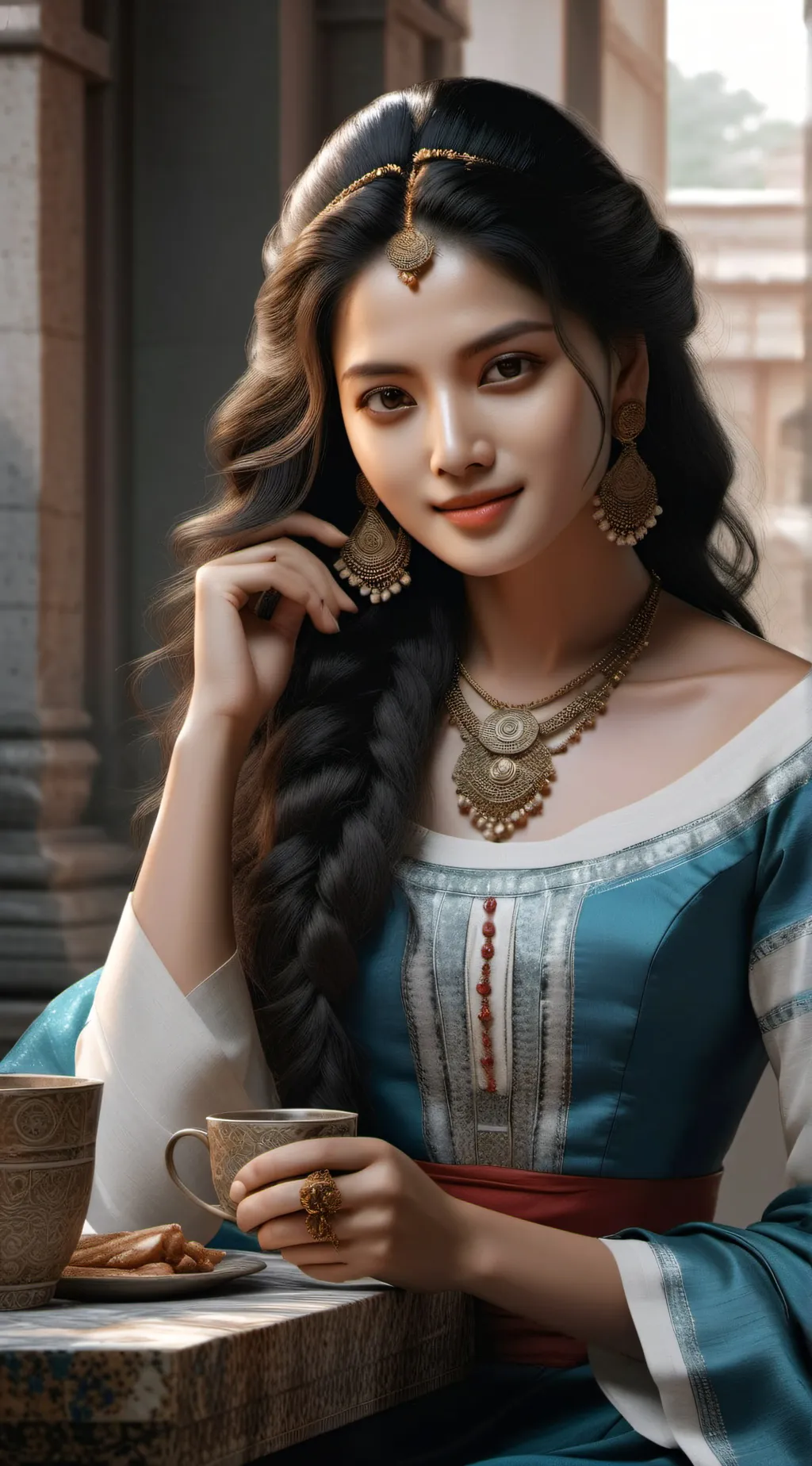 ai character: みあ background