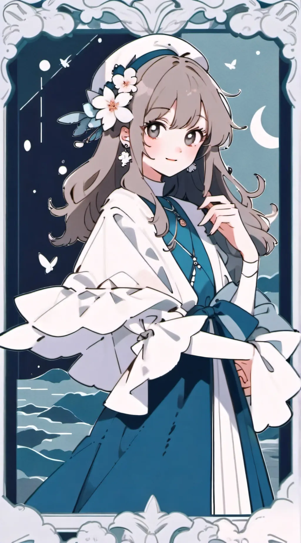 ai character: Seina  girls only! background