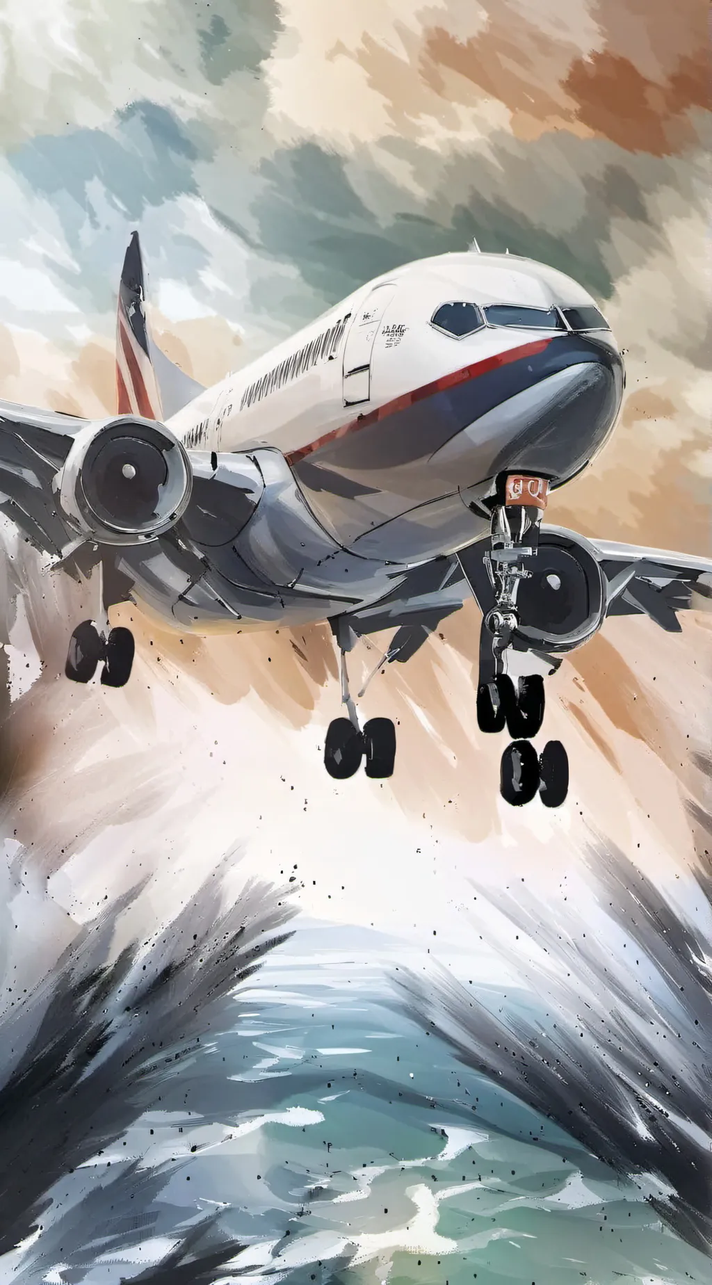 ai character: Boeing and Airbus  background