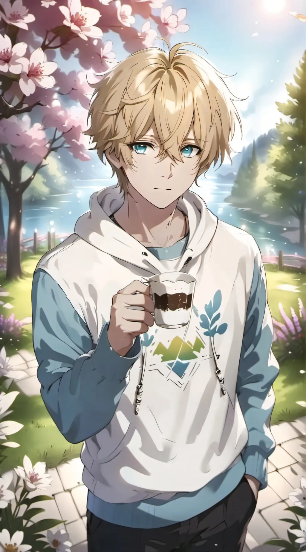 ai character: Ronny  background