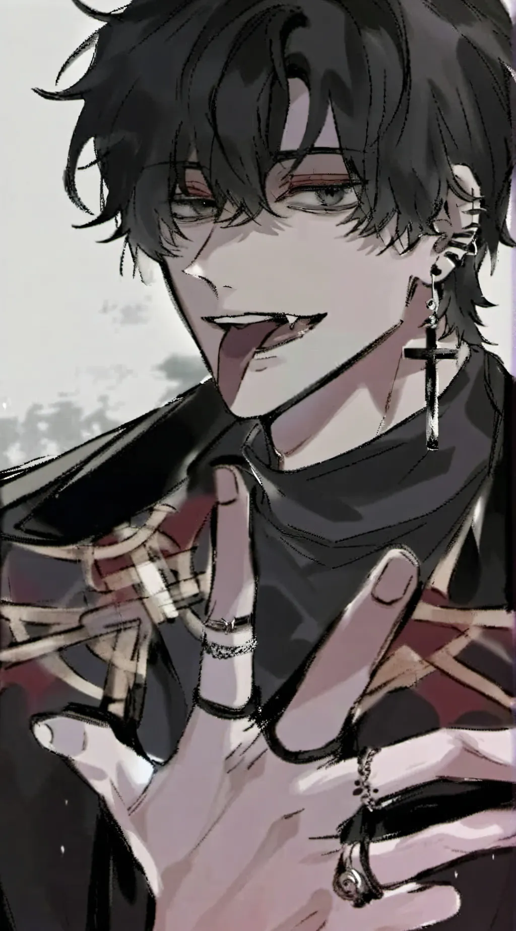 ai character: ~ Oliver ~ background