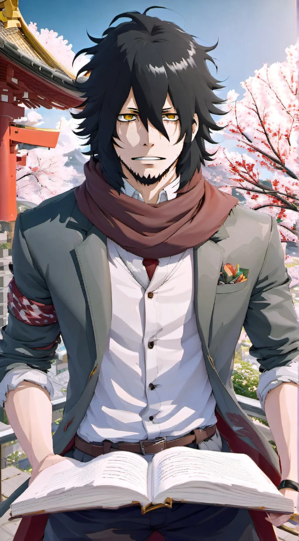 ai character: Shota Aizawa background