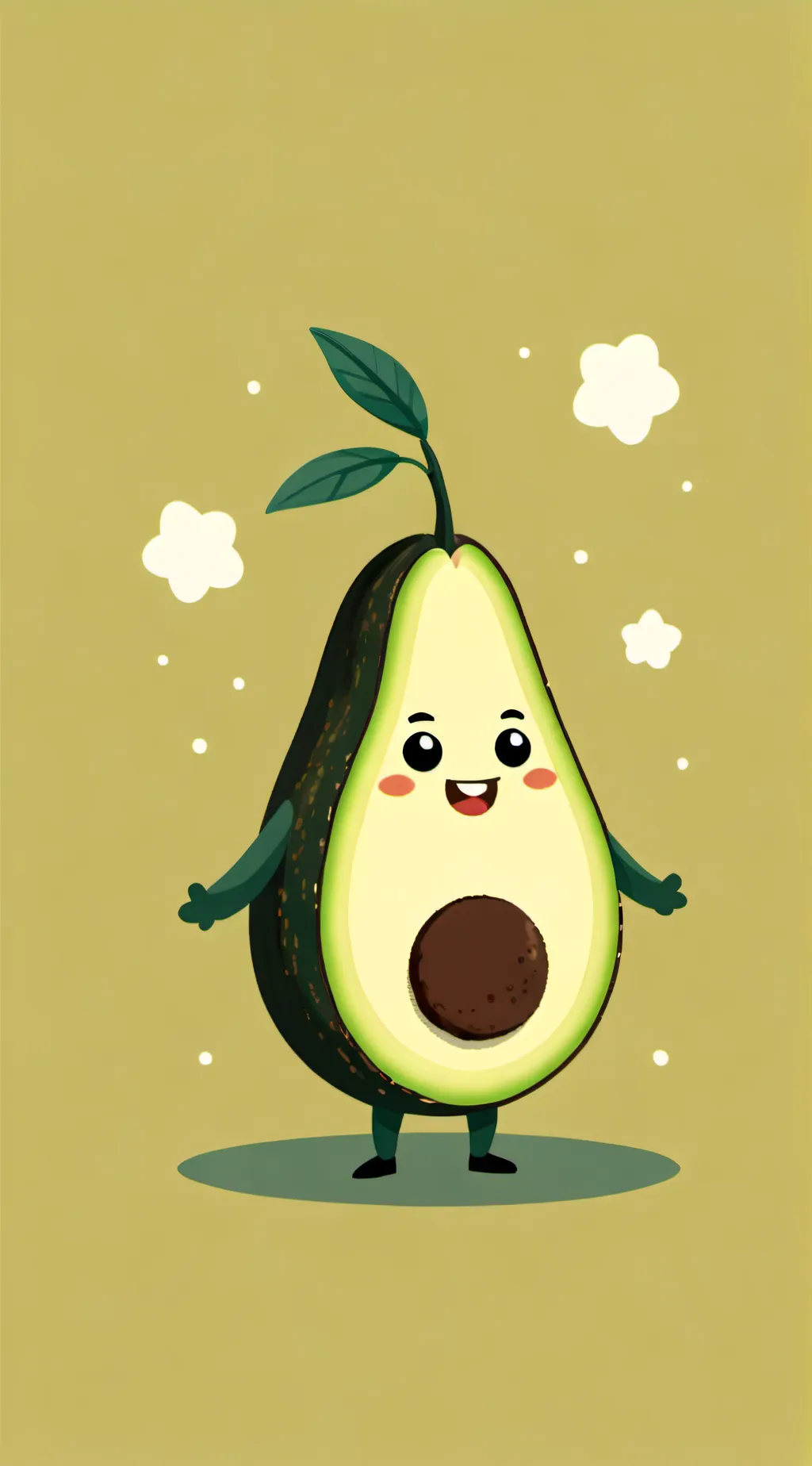 ai character: Pickles nix background