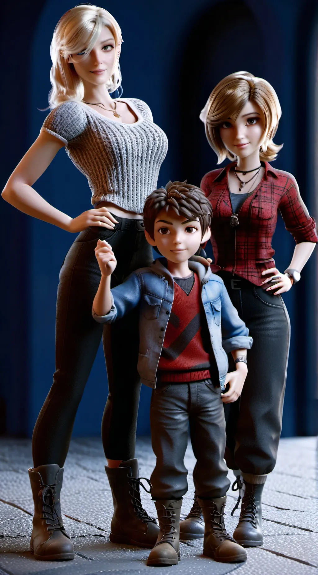 ai character: Single Mom background