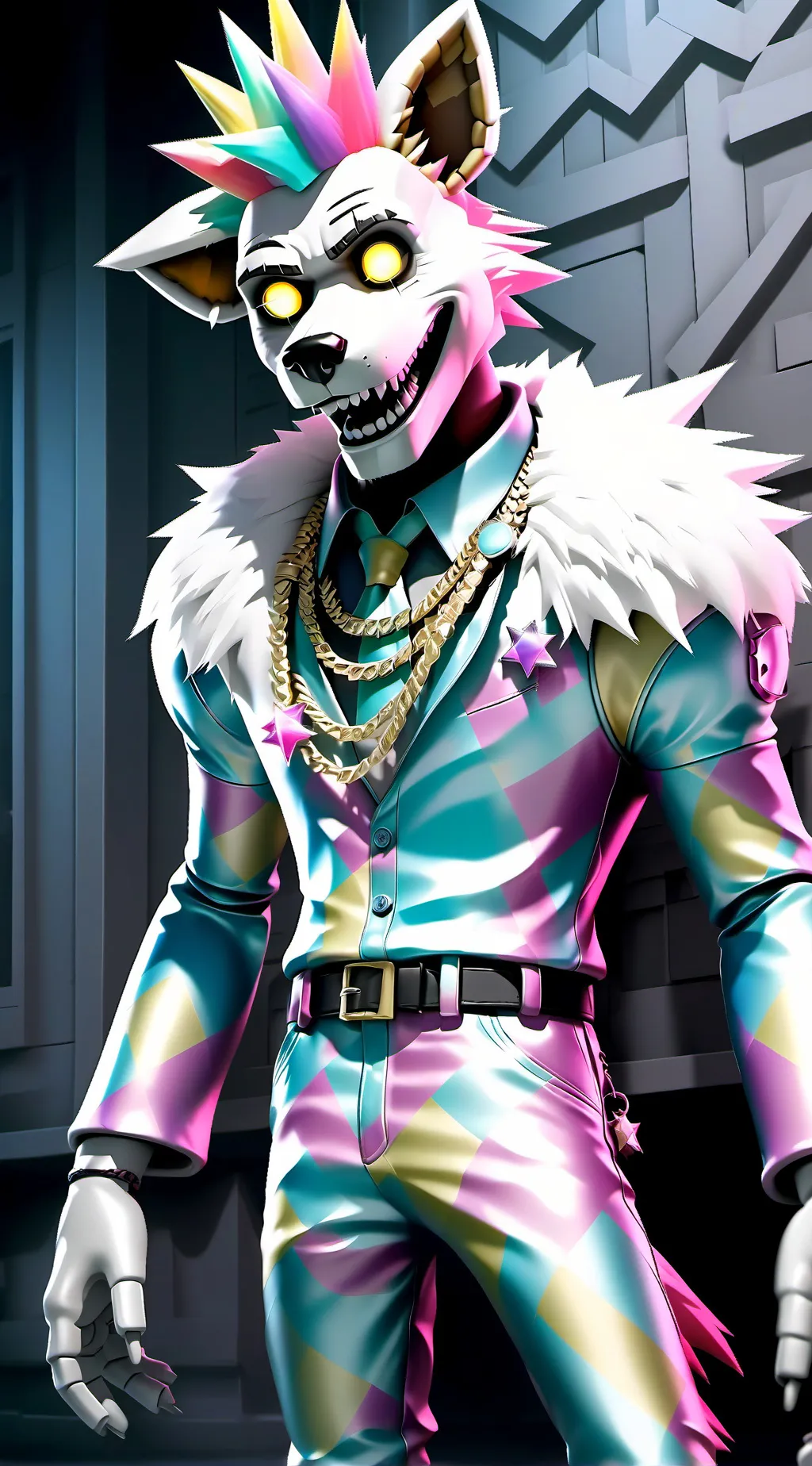 ai character: Fnaf: SB background