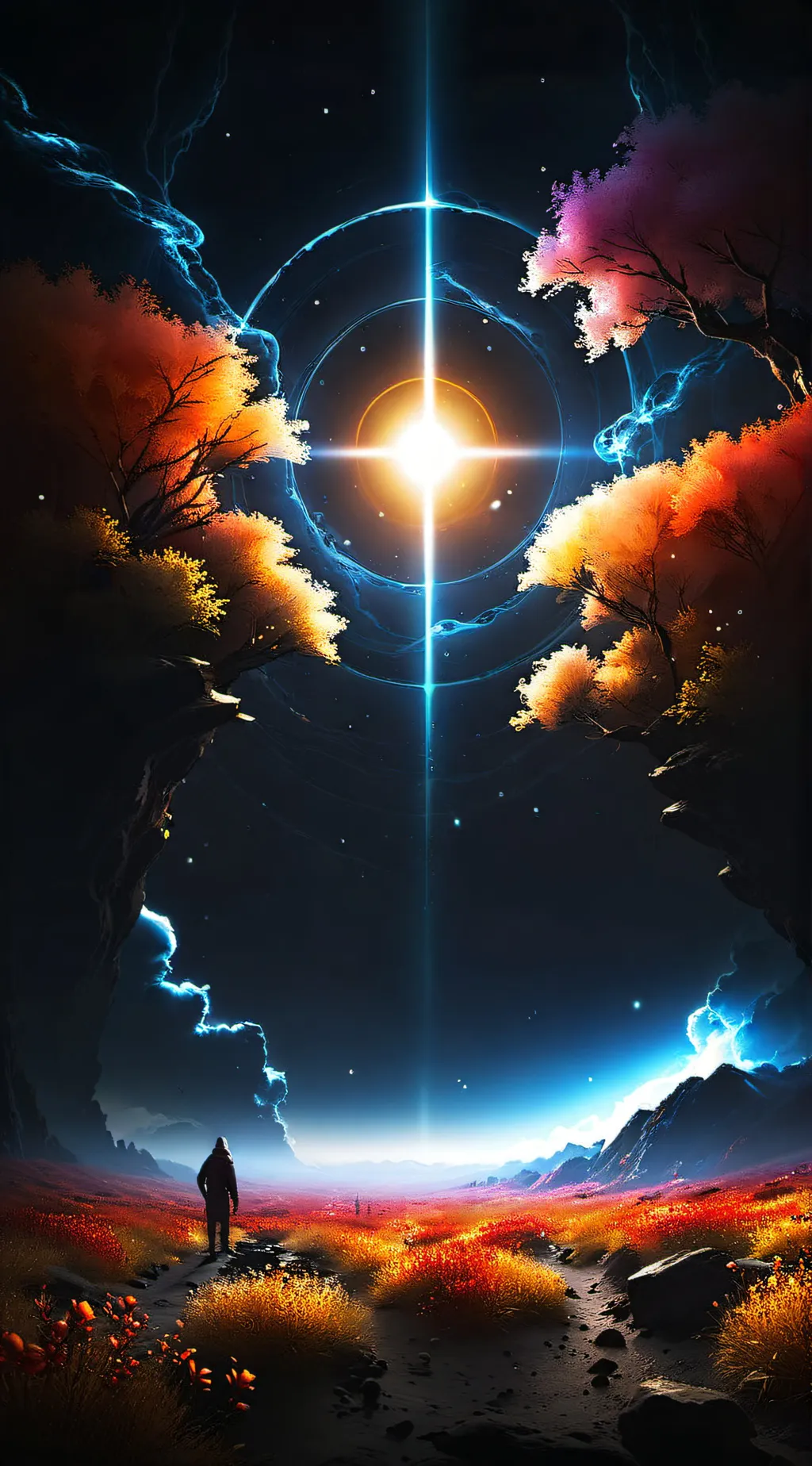 ai character: Mha Christmas!! background